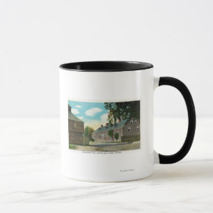 Mug Vue extérieure du fort Weston et du bloc House