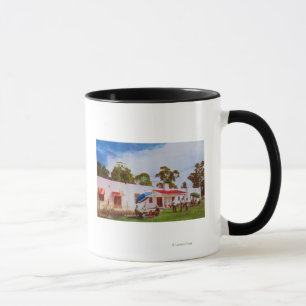 Mug Vue extérieure du golf et du pays de visibilité