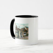 Mug Vue extérieure du manoir exécutifSitka, AK (Devant gauche)