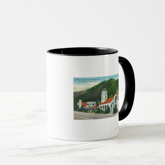 Mug Vue extérieure du Motel Inn (Devant droit)