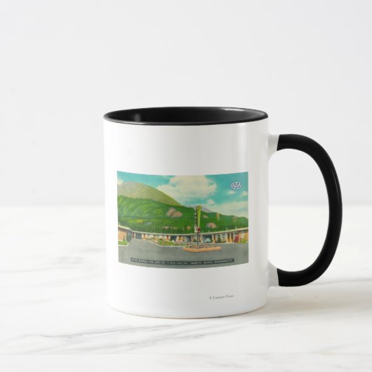 Mug Vue extérieure du Motel Mt. Si (Droite)