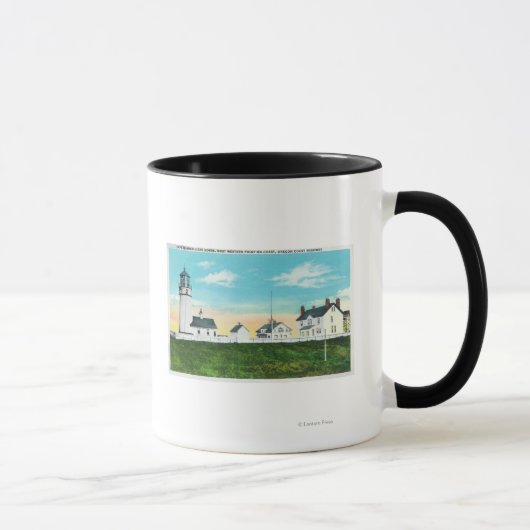 Mug Vue extérieure du phare du Cap BlancoCôte (Droite)