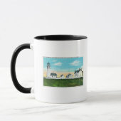Mug Vue extérieure du phare du Cap BlancoCôte (Gauche)