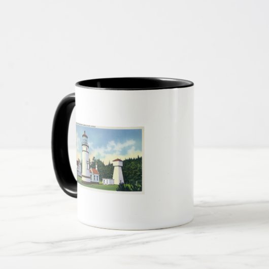 Mug Vue extérieure du phare d'UmpquaCoast (Devant gauche)