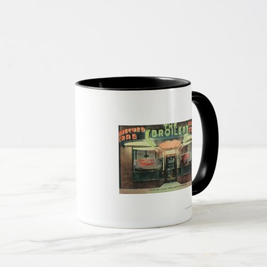 Mug Vue extérieure du restaurant Broiler (Devant droit)