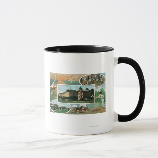 Mug Vue extérieure du Sanitarium et vues Pittoresques (Droite)