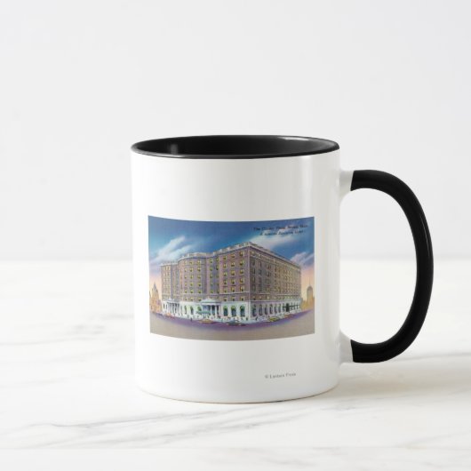 Mug Vue extérieure du Sheraton Hotel à Copley (Droite)