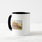Mug Vue extérieure du temple Lama (Devant gauche)