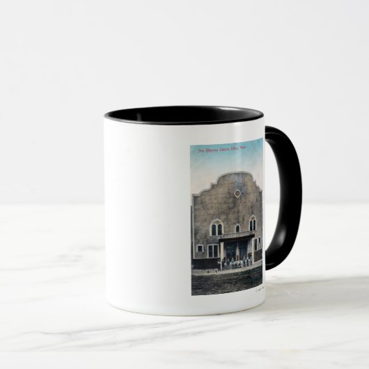 Mug Vue extérieure du théâtre New Ridgeway (Devant droit)