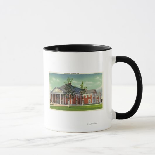 Mug Vue extérieure du théâtre Spa de Saratoga (Droite)