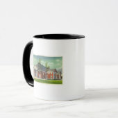 Mug Vue extérieure du théâtre Spa de Saratoga (Devant gauche)
