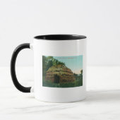 Mug Vue extérieure d'un comté de Tule HutLake, CA (Gauche)
