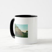 Mug Vue extérieure d'un comté de Tule HutLake, CA (Devant gauche)