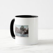 Mug Vue extérieure d'un Sanitarium sur Bay Shore (Devant gauche)