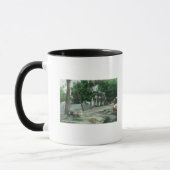 Mug Vue extérieure d'une maison de route Yreka, CA (Gauche)
