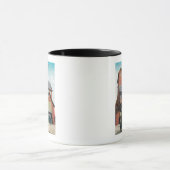 Mug Vue extérieure d'une mine, travailleurs sortant (Centre)