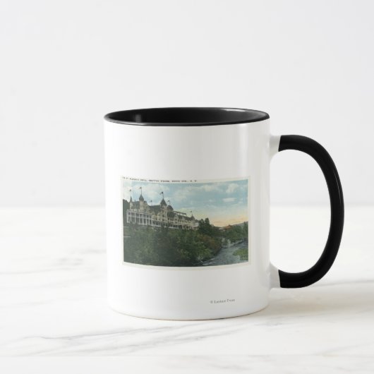 Mug Vue extérieure sur le Mont Pleasant Hôtel # 2 (Droite)
