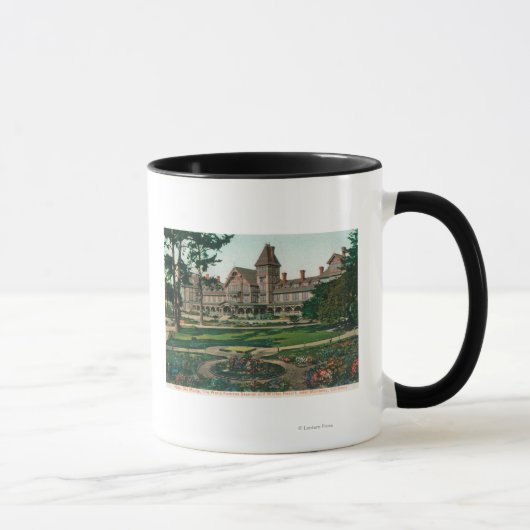 Mug Vue extérieure sur l'Hôtel del Monte et ses jardin (Droite)