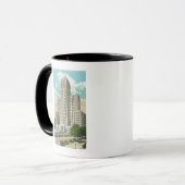Mug Vue externe du NY State Office Bldg (Devant gauche)