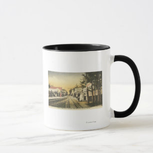 Mug Vue ferroviaire de ligne Rubberneck