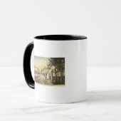 Mug Vue ferroviaire de ligne Rubberneck (Devant gauche)