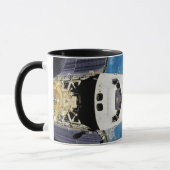 Mug Vue Fish Eye de la navette spatiale Atlantis en or (Gauche)
