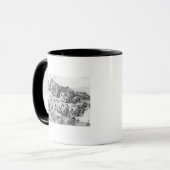 Mug Vue générale de la bataille de Muhlberg (Devant gauche)