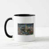 Mug Vue générale du Luna Park la nuit (Gauche)
