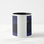Mug Vue globale des lumières de la ville terrestre (Centre)