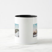 Mug Vue hivernale de l'avenue Steadman couverte de nei (Centre)