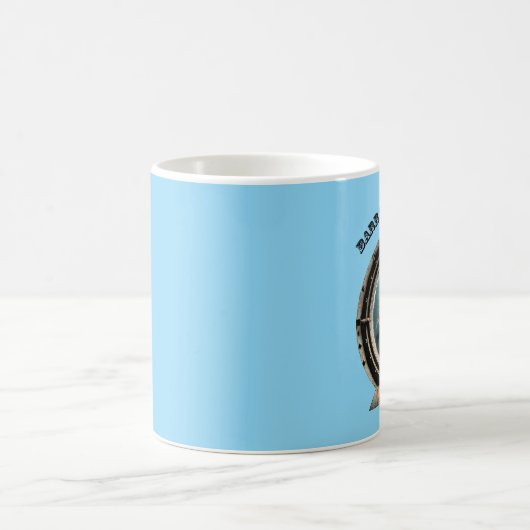 Mug Vue hublot d'un poisson de Barracuda sous l'eau UR (Centre)