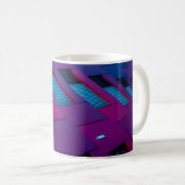 Mug Vue inférieure du bâtiment violet (Devant droit)