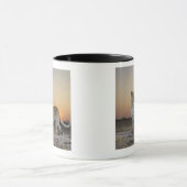 Mug Vue intégrale de léopard (pardus de Panthera) (Centre)