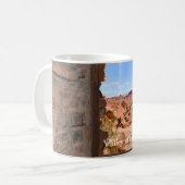 Mug Vue intérieure de la cabine sur la Vallée de Feu   (Devant gauche)