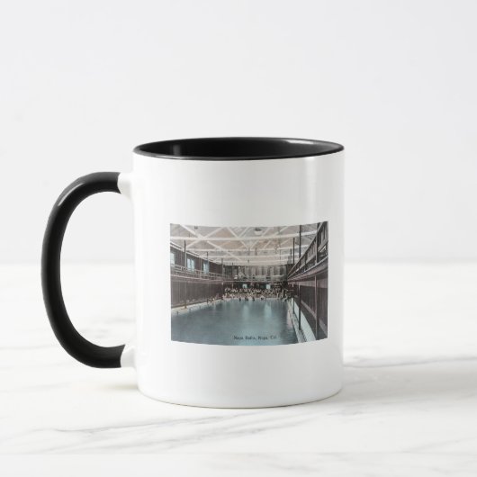 Mug Vue intérieure des bains NapaNapa, CA (Gauche)