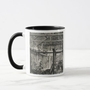 Mug Vue intérieure du lieu de réunion du Bunyan de