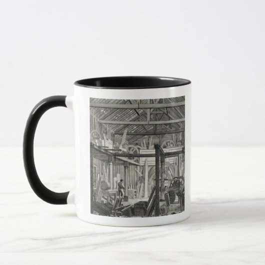 Mug Vue intérieure du lieu de réunion du Bunyan de (Gauche)