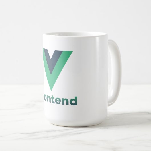 Mug Vue JS Frontend (Devant droit)