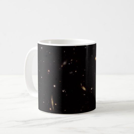 Mug Vue large du champ Galaxy Spiderweb (Devant gauche)