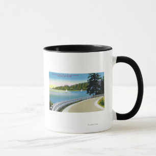 Mug Vue marine d'entraînement de rivage du nord de