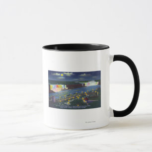 Mug Vue nocturne d'Oakes Garden Theatre et
