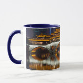 Mug Vue nocturne du pont d'Anshun (Gauche)