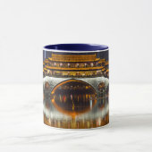 Mug Vue nocturne du pont d'Anshun (Centre)