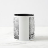 Mug Vue noir et blanc de l'éclairage (Centre)