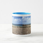 Mug Vue océanique rocheuse d'Aruba (Centre)