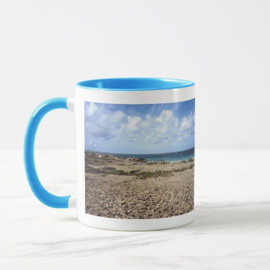 Mug Vue océanique rocheuse d'Aruba (Gauche)
