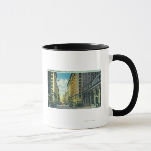 Mug Vue ouest de la 7e rue de Spring Street (Droite)