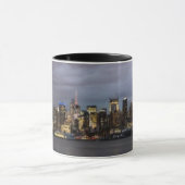 Mug Vue panoramique de début de soirée de Manhattan (Centre)
