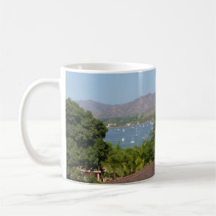 Mug Vue panoramique de Flamant rose Beach, Costa Rica