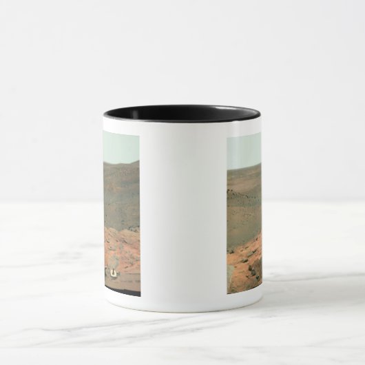 Mug Vue panoramique de Mars (Centre)